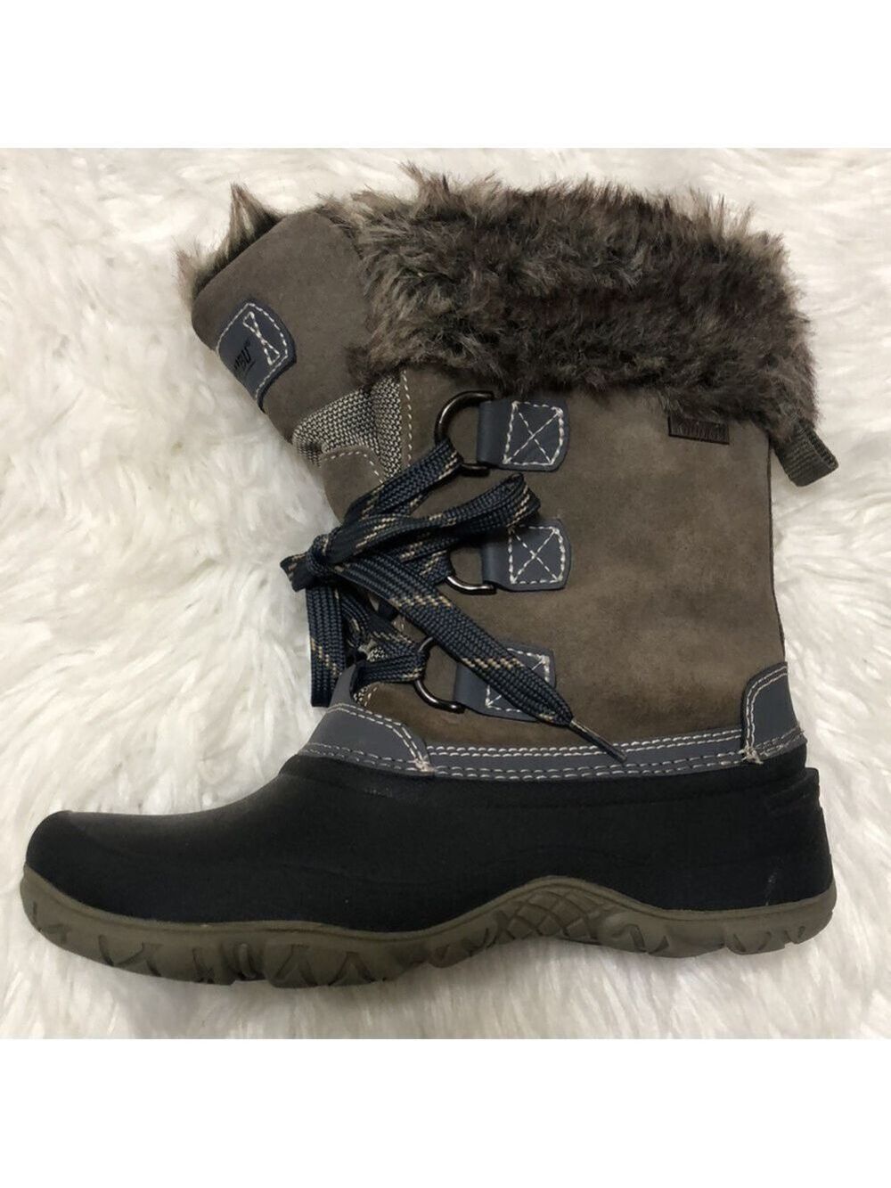 Khombu Slope Winter Boots Sz 6M - Picture 10 of 11